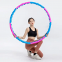 Large detachable massage slimming magnet hula hoop 105cm