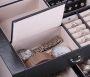Large five-layer jewelry storage box 26.5*23*19.8cm - Black