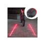 Laser light bicycle rear light - red light (Bicycle rear light )