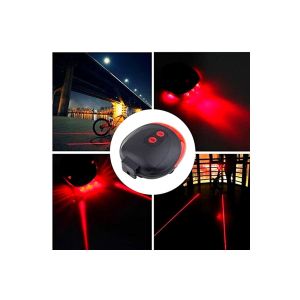 Laser light bicycle rear light - red light (Bicycle rear light )