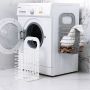 Laundry Basket- White Color