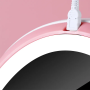 LED Lights Makeup Storage Box- Pink