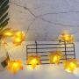 LED Maple Leaf Lamps Christmas Lanterns 2M - type 2