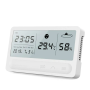 LED screen electronic thermometer clock - rechargeable