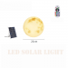 LED solar moon light-D20cm(Grey)