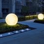 LED solar moon light-D20cm(Grey)