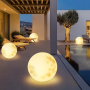 LED solar moon light-D80cm(Grey)