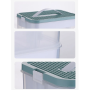 Lego building block storage box- two layers(Green)