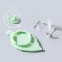 Line cable point tight clip 9pcs/box - green leaves