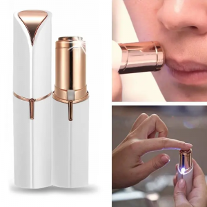 Lipstick Shape Shaver - white (USB Charger + box packing)