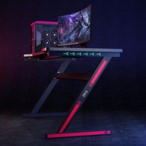 Live e-sports table game computer desk - (Molded with light only table)140*60