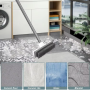 Long handle mop cleaning brush - white