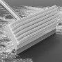 Long handle mop cleaning brush - white