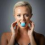 Lower jaw fitness ball silicone ball