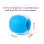 Lower jaw fitness ball silicone ball