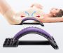 Lumbar traction device massager Magic back - purple