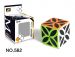 Magic Cube - Black Carbon Fiber Four Leaf Clover - 582