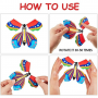 Magiczny latający motyl, zabawka dla dzieci — wzór IV