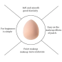 Makeup sponge ball - beige