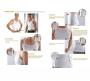 Męski podkoszulek biały XL - modelujący i wyszczuplający - wzmacniający mięśnie kręgosłupa