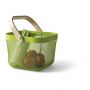 Metalowy koszyk na owoce styl skandynawski - zielony