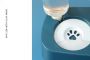 Miska z automatycznym dozownikiem wody dla psa i kota 2w1 - niebieska