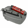 Mountain Bike Rear Carry Bag - Gray