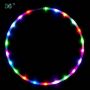 Multi-Color Led Glow Hula Hoops--60CM