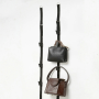 Multi-function hook hanging rope 2.5*2M - black