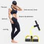 Multi-functional fitness device extender - yellow