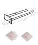 Multi Functional Kitchen Rack for Towel Holder, Wine Glass Holder