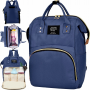 Multifunctional backpack for women - blue