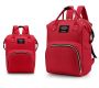 Multifunctional backpack for women - red