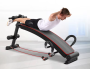 Multifunctional fitness equipment large armrest damping sit-up stand - black （Sit up bench）
