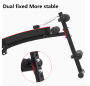 Multifunctional fitness equipment large armrest damping sit-up stand - black （Sit up bench）