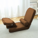Multifunctional lazy sofa chair- Deep brown