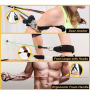 Multifunctional TPE pull rope fitness (11pcs/set)