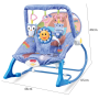 Music Children's Baby rocking chair - model 668-129