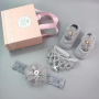 Newborn headdress shoes and socks gift set -Type 3