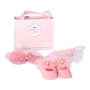 Newborn headdress shoes and socks gift set -Type 4