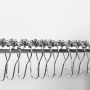 Nickel Roller Shower Ball Curtain Hooks