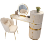 Nordic dressing table 80cm-type2- White