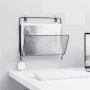 Nordic style mesh holder for newspapers 27*29cm - black ( Mesh holder)