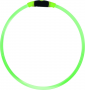 Obroża LED dla psa, obwód szyi 35cm - zielona