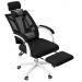 Office home computer reclining seat white frame