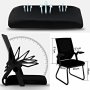 Office mesh chair,arch foot style - black