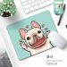 Office mouse pad 210*260*3 - Happy bulldog