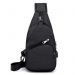One arm sport backpack - black