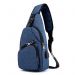 One arm sport backpack - blue