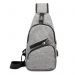 One arm sport backpack - gray